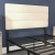 Flash Furniture TW-3WLHB21-W-F-GG Full Channel Stitched Cream Fabric Adjustable Height Headboard addl-5