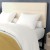 Flash Furniture TW-3WLHB21-W-Q-GG Queen Channel Stitched Cream Fabric Adjustable Height Headboard addl-4