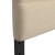 Flash Furniture TW-3WLHB21-W-T-GG Twin Channel Stitched Cream Fabric Adjustable Height Headboard addl-8