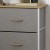 Flash Furniture WX-5L203L-W-WH-BG-GG 4 Drawer Oak Wood Top White Frame Vertical Storage Dresser with Beigel Fabric Drawers addl-6