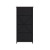 Flash Furniture WX-5L203-MDF-BK-BR-GG 4 Drawer Black Frame Brown Wood Top Storage Dresser with Brown Wood Drawers addl-7