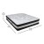 Flash Furniture XU-BD10-12PSM2M35-F-GG 14" Metal Platform Bed Frame with 12" Pocket Spring Mattress and 2" Memory Foam Topper, Full addl-7