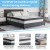 Flash Furniture XU-BD10-12PSM3M35-Q-GG 14" Metal Platform Bed Frame with 12" Pocket Spring Mattress and 3" Memory Foam Topper, Queen addl-4