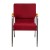Flash Furniture XU-DG-60156-BUR-GG Hercules 21"W Stacking Wood Accent Arm Church Chair in Burgundy Fabric - Silver Vein Frame addl-8