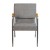 Flash Furniture XU-DG-60156-GY-GG Hercules 21"W Stacking Wood Accent Arm Church Chair in Gray Fabric - Silver Vein Frame addl-8