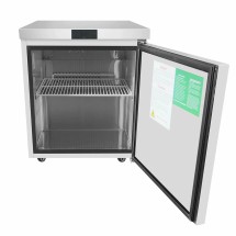 Atosa MGF24FGR One Door Undercounter Freezer, Shallow Depth 23-13/16"W addl-1