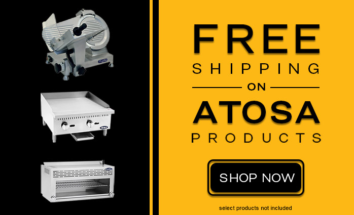 Free Shipping on Atosa Products
