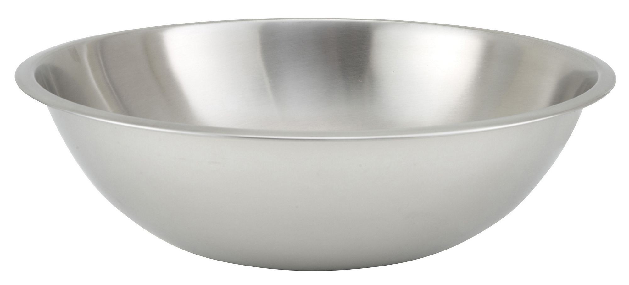 Winco MXHV-1600 Heavy Duty Stainless Steel 16 Qt. Mixing Bowl - LionsDeal