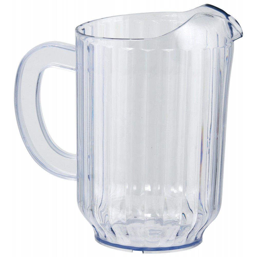 Winco WPB-2CH, 2-Quart Hammered Bell Pitcher with Ice Catcher