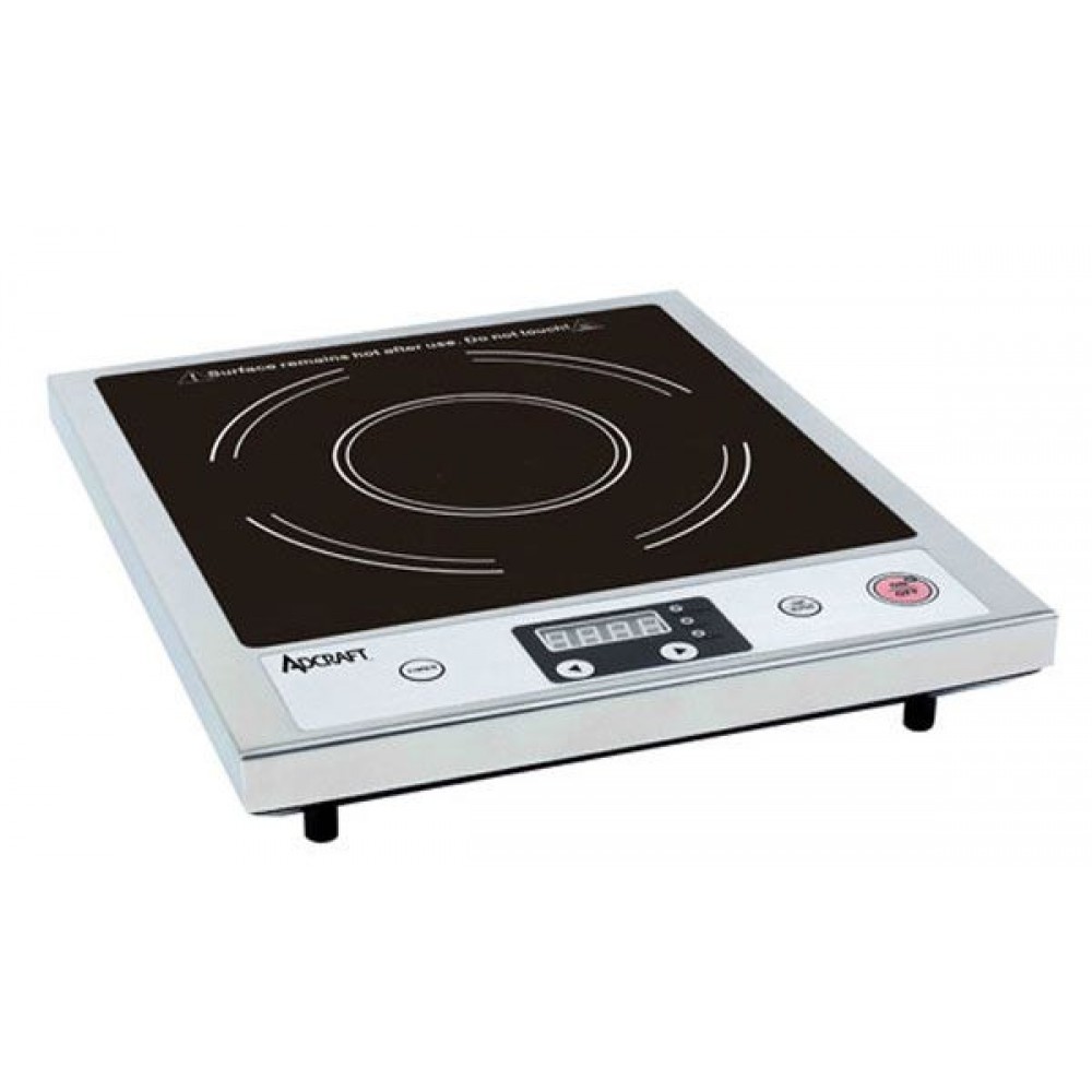 Winco EIDS-18 Commercial-Grade Drop-In Induction Cooktop Burner, 1800W, 120V