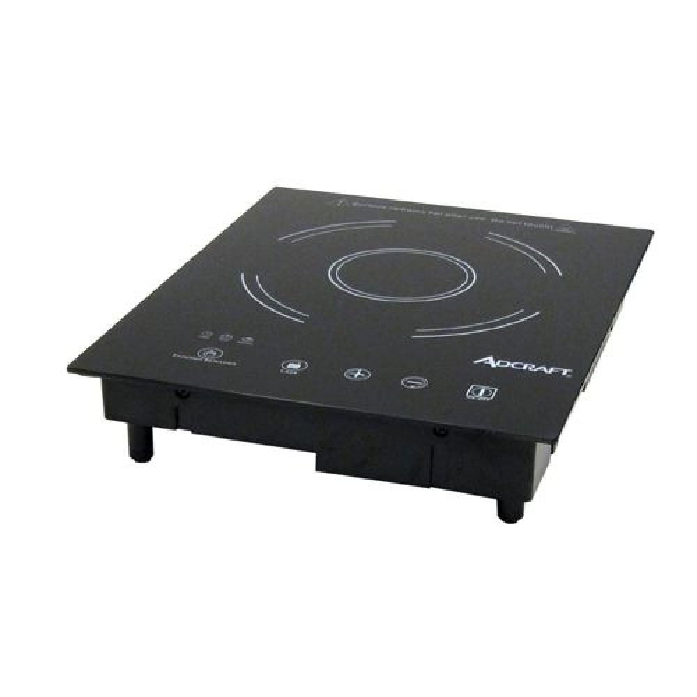 Winco EIDS-18 Commercial-Grade Drop-In Induction Cooktop Burner, 1800W, 120V