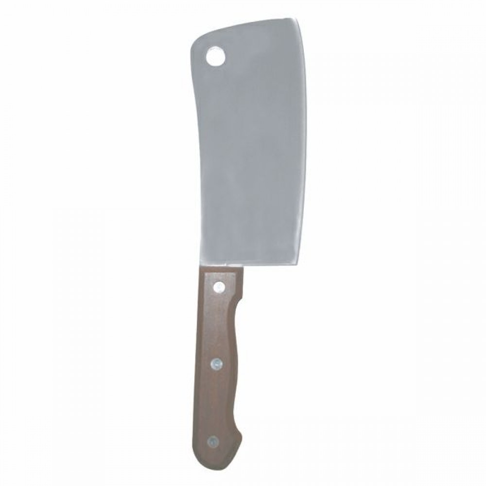 Heavy-Duty Chinese Cleaver With Wooden Handle - LionsDeal
