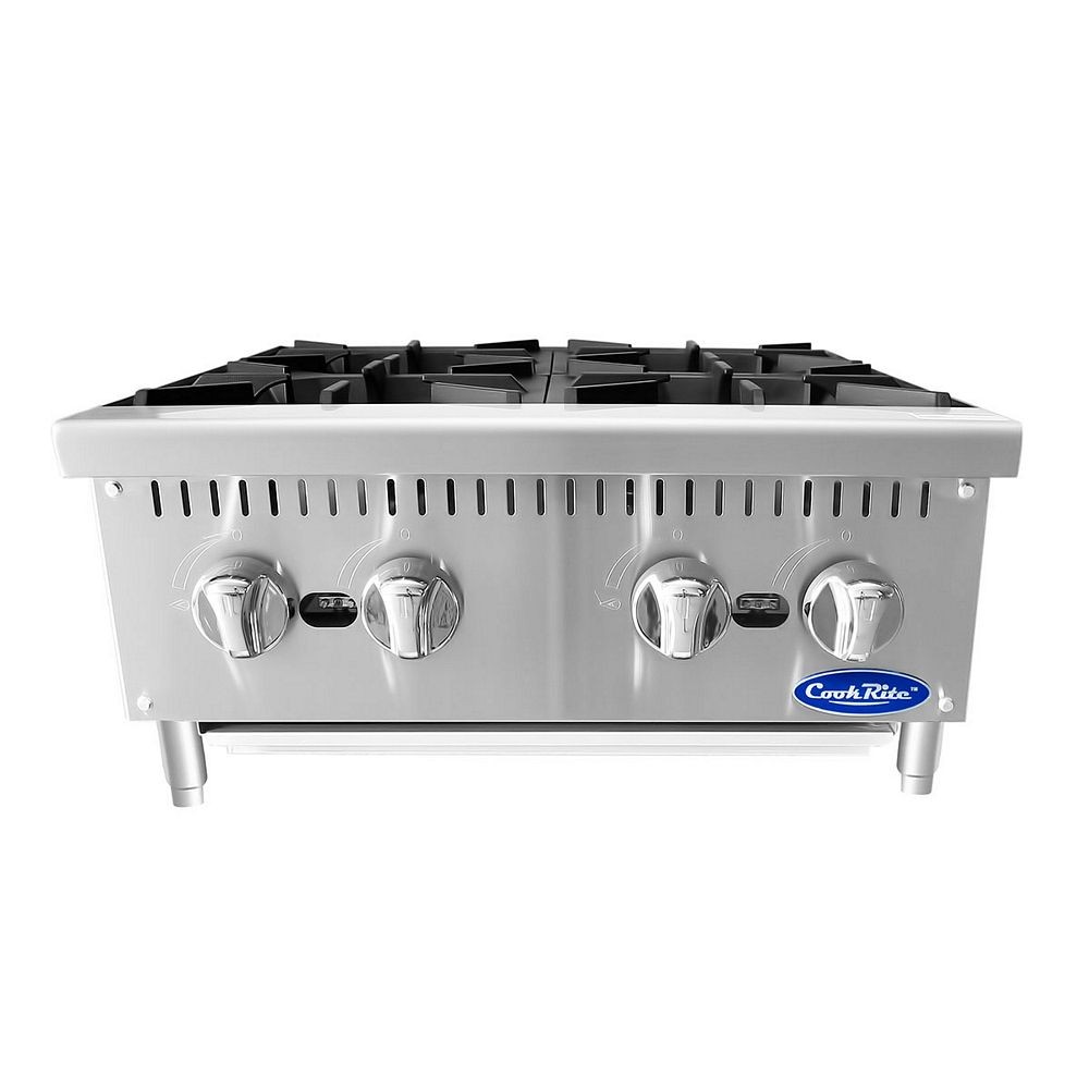 Cadco CDR-2CFB Hot Plate, Double, Cast Iron