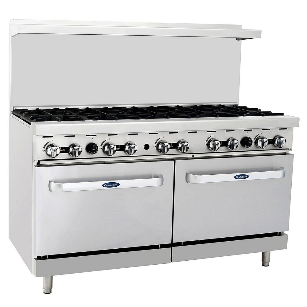 Atosa CookRite AGR-2B24GR, 36-Inch 2 Burner Heavy Duty Gas Range