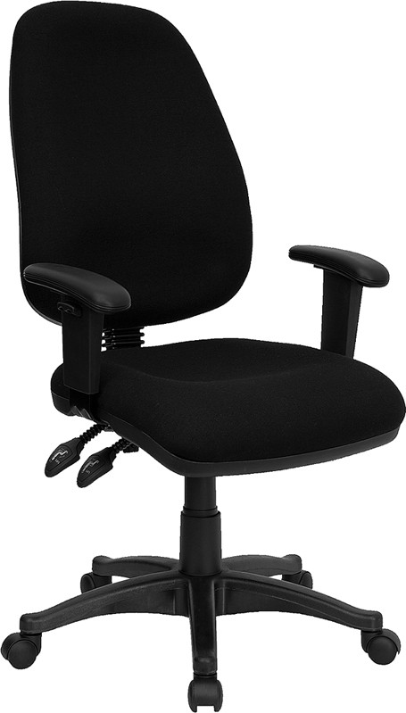 Flash Furniture Football Brown Task Chair with Arms BT6181FOOTA