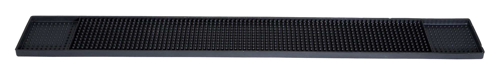 Tablecraft 2' x 40' Black Plastic Mesh Bar Mat / Shelf Liner 5834