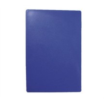 TableCraft CB1218BLA Blue Polyethylene Cutting Board 12&quot; x 18&quot; x 1/2&quot;
