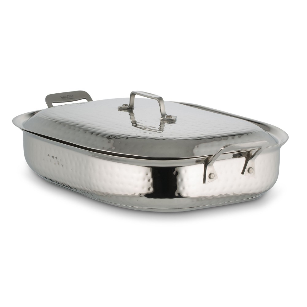Bon Chef 60012CLD Cucina Large Stainless Steel Square Pan, 5 Qt