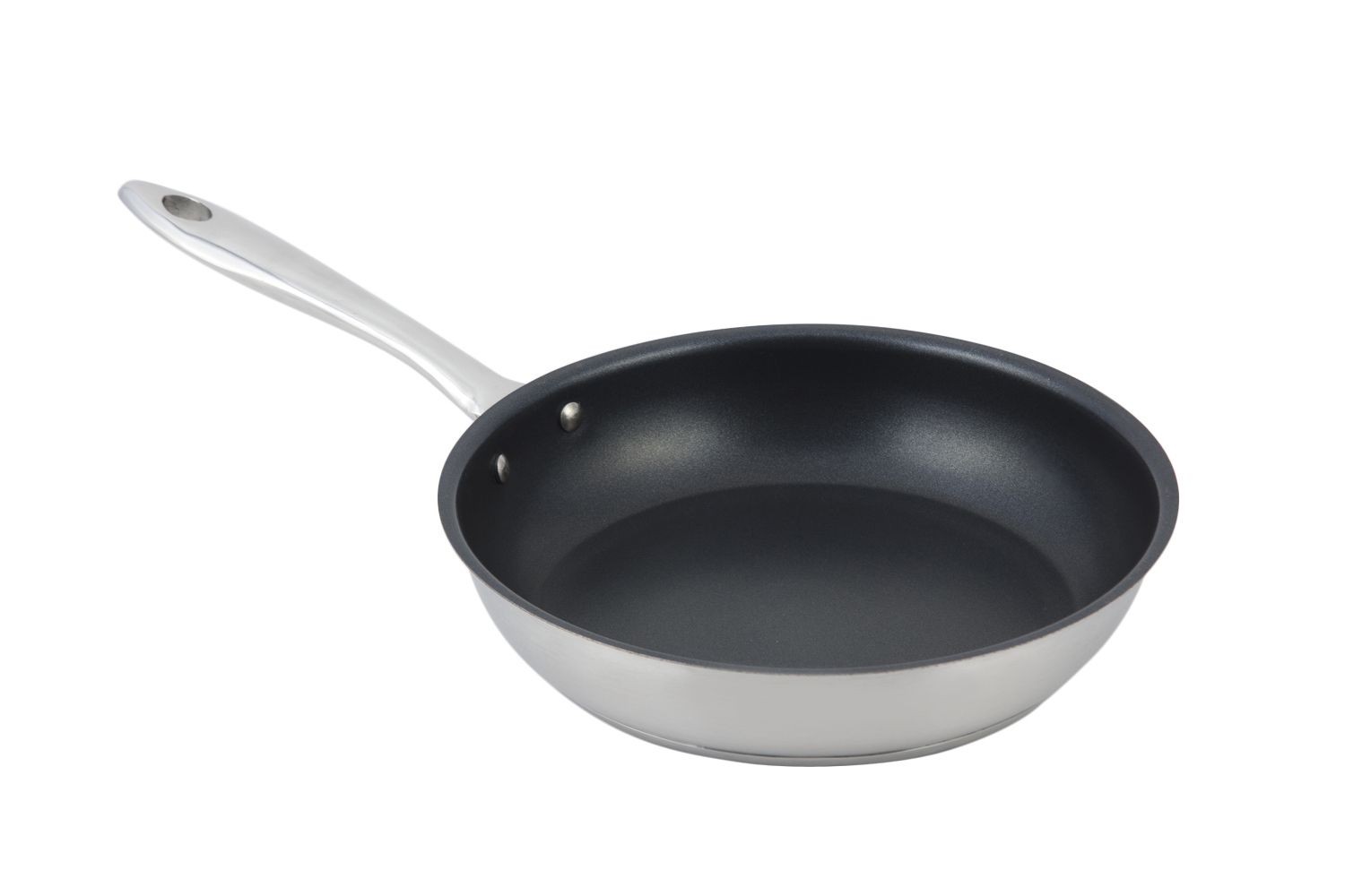 Bon Chef 61276 Stainless Steel Non-Stick Omelet Pan, 9 3/4 Dia. - LionsDeal