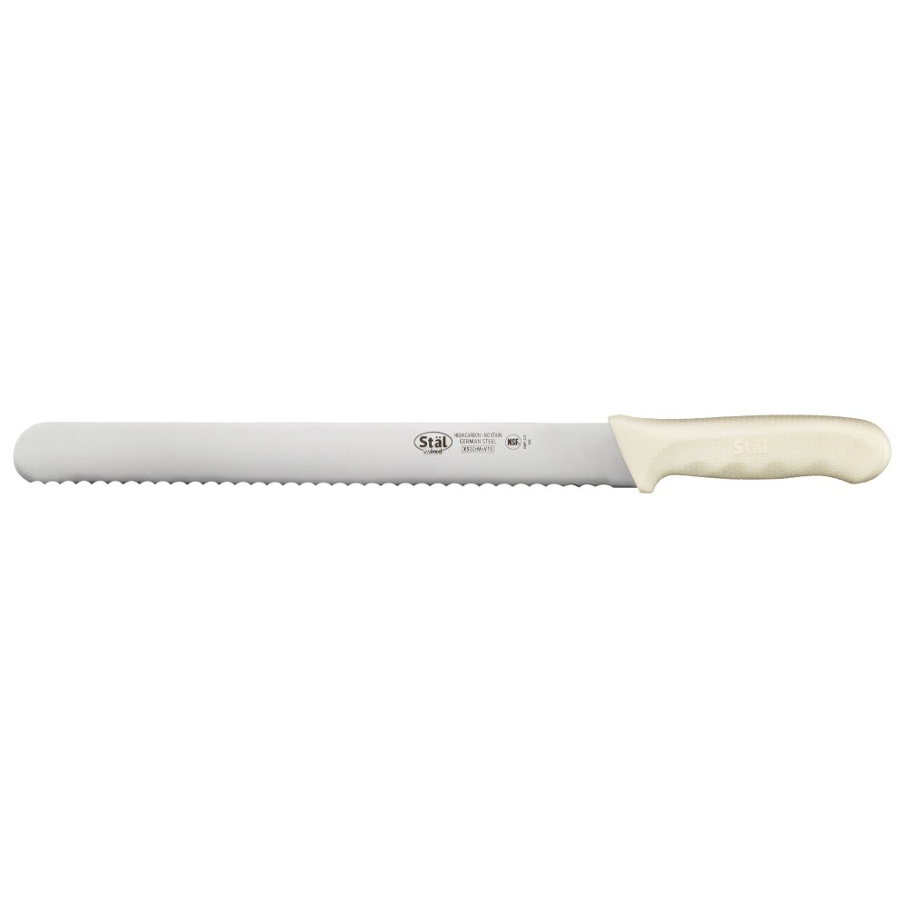 Pro-Dynamic Pastry Knife, 10 Blade, wavy edge, high carbon steel