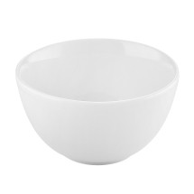 CAC China UVS-B4 Universal Super White Porcelain Bowl 13 oz., 4 1/2&quot;  - 3 dozen