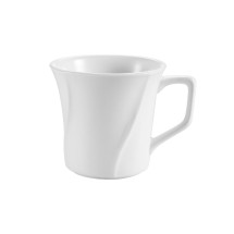 CAC China PHA-1 Philadelphia Super White Porcelain Coffee Cup 7 oz., 3 3/4&quot;  - 3 dozen