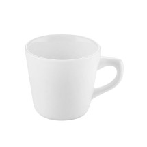 CAC China UVS-1 Universal Super White Tall Cup 7.5 oz., 3 3/4&quot;  - 3 dozen