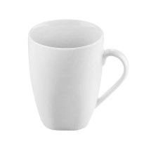 CAC China UVS-Q10 Universal Super White Square Mug 10 oz., 3 1/4&quot;  - 3 dozen