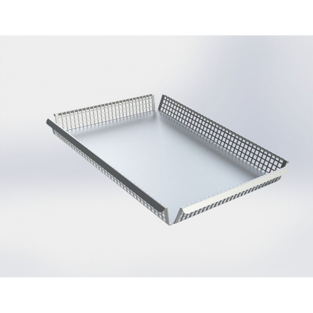 Cadco COB-Q 1/4-Size Stainless Steel Oven Basket
