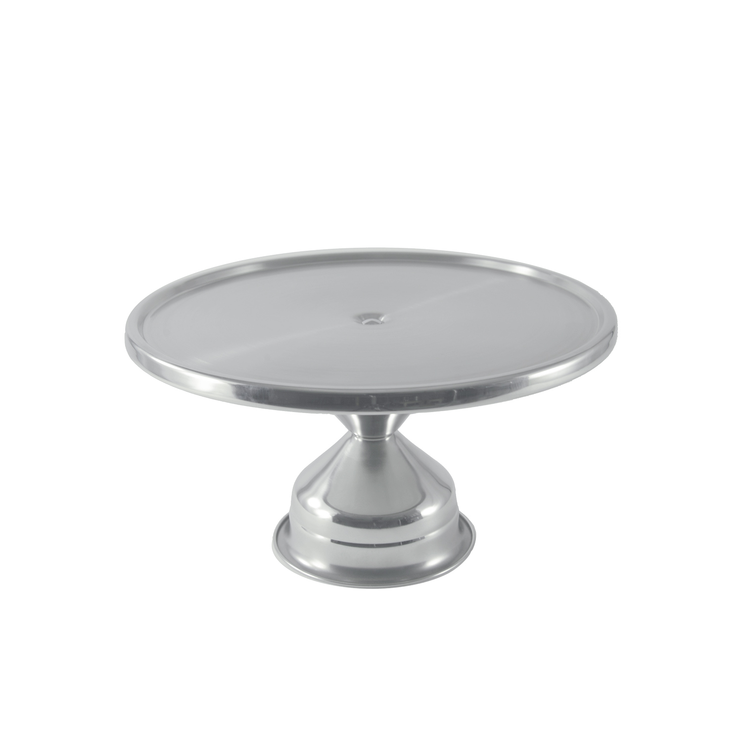 CAC China SCKS-13 Stainless Steel Cake Stand 13" Dia