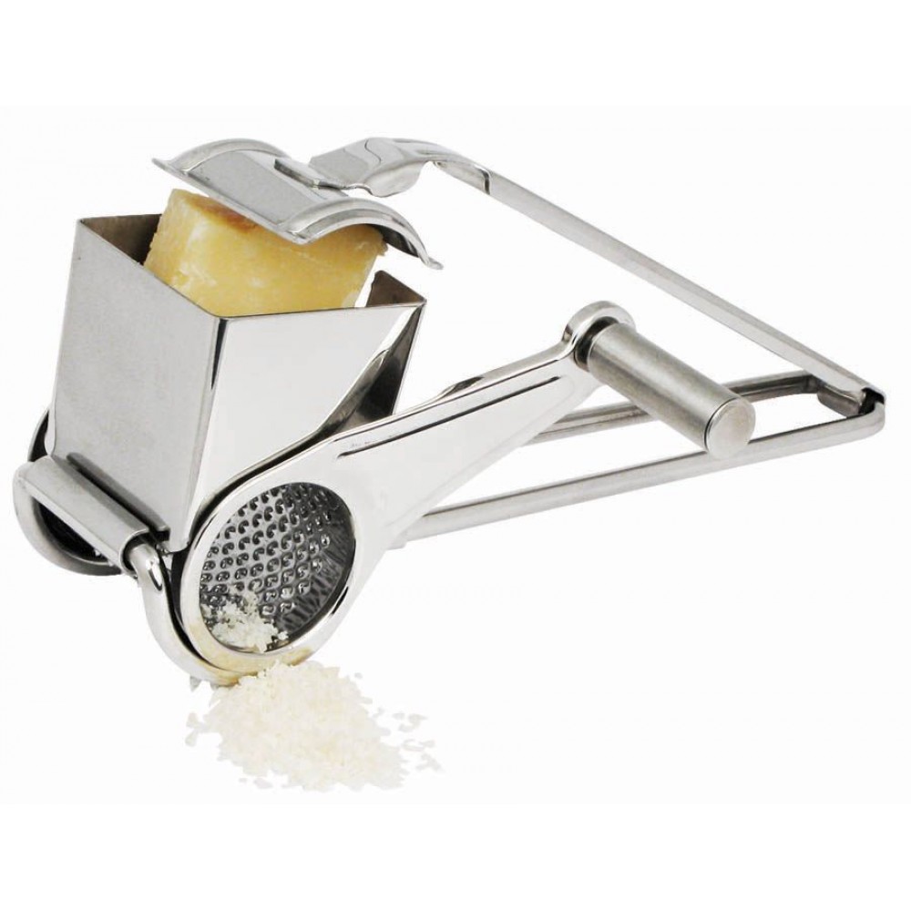 Tablecraft 174 Rotary Cheese Grater, Plastic with Stainless Steel