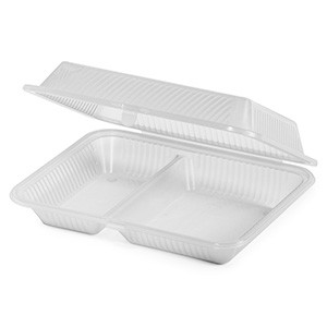 Thunder Group PLSFT018PP 18 qt Square Food Storage Container - White