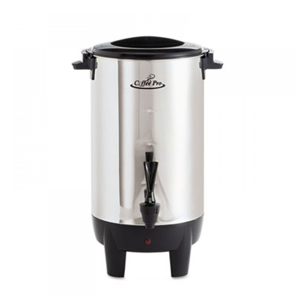 Winco ECU-100A-I Commercial Stainless Steel Coffee Urn, 100-Cup, 220-240V -  LionsDeal