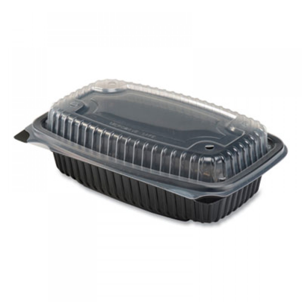 Clear Hinged Take-Out Containers - 55 oz