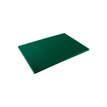 CAC China CBPH-1824G Reversible Green Plastic Cutting Board 24&quot; x 18&quot;