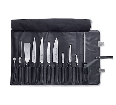 5 Knives Set Plus Chef Knife Case Roll Bag