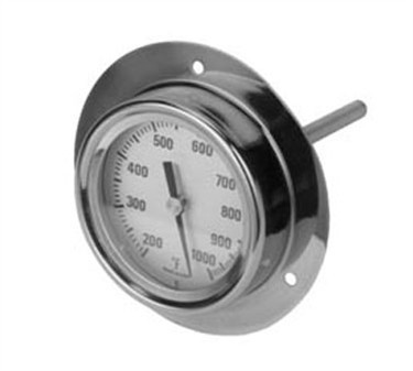 Franklin Machine Products 138-1071 Flange-Mounted Pizza Oven Thermometer  200° F To 1000° F