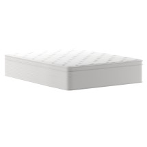 Flash Furniture CL-LUXET232-14-Q-GG Vista Hospitality Premium Memory Foam Hybrid Pocket Spring, Queen Mattress in a Box 14&quot;