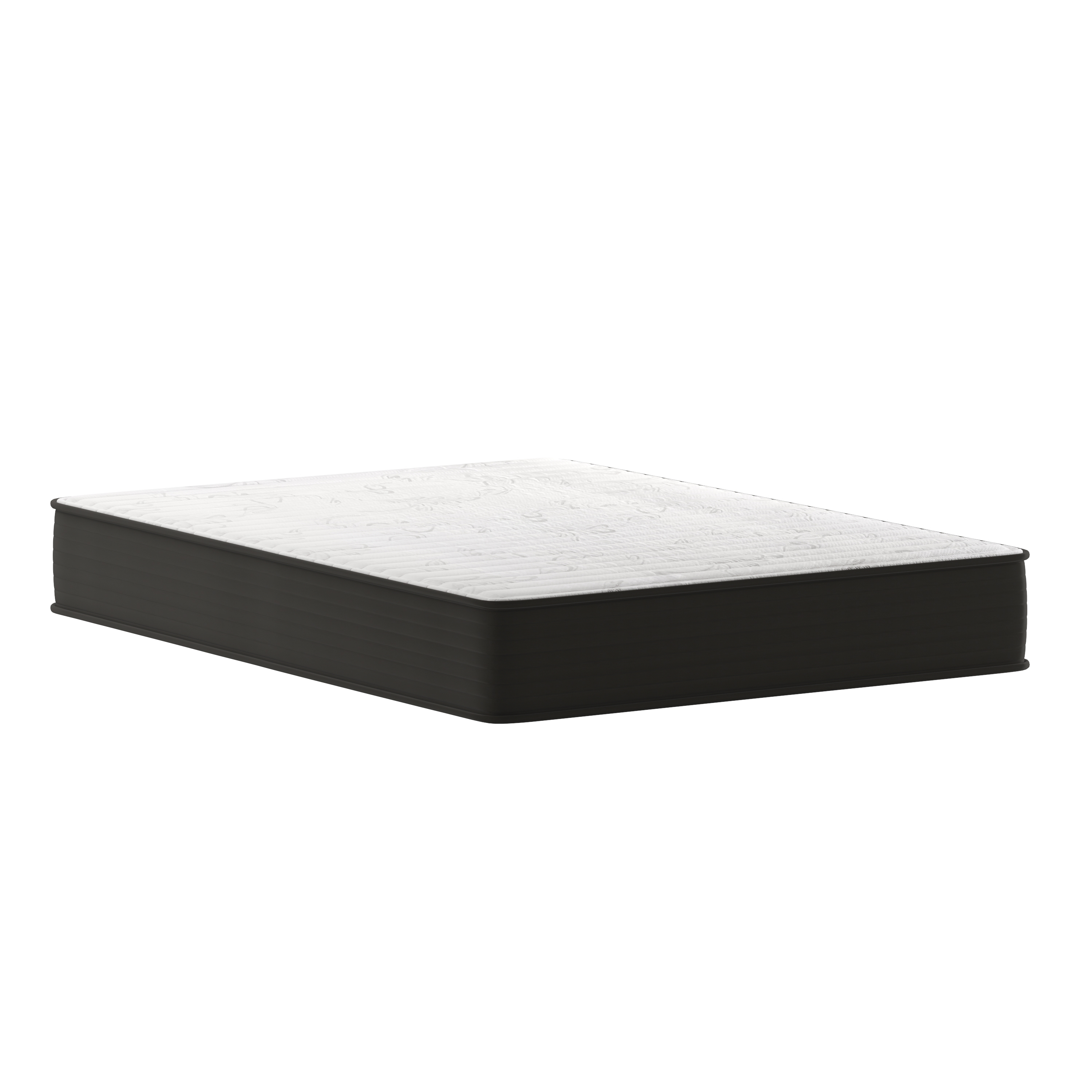 Flash Furniture DR-E230P-R-F-10-GY-GG Dream 10" Hybrid Mattress, Full Size High Density Foam and Pocket Spring Mattress in a Box