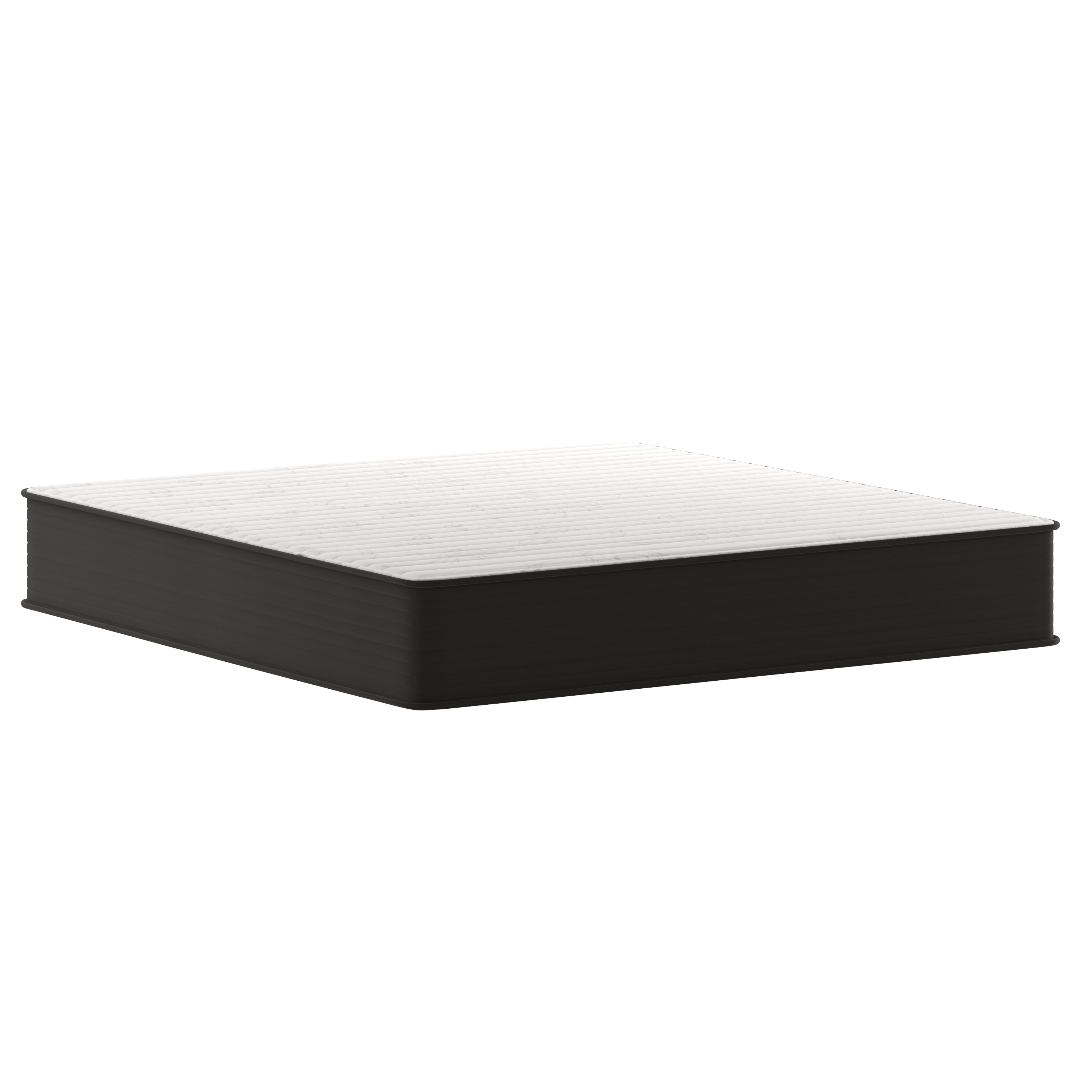 Flash Furniture DR-E230P-R-K-12-GY-GG Dream 12" Hybrid Mattress, King Size High Density Foam and Pocket Spring Mattress in a Box