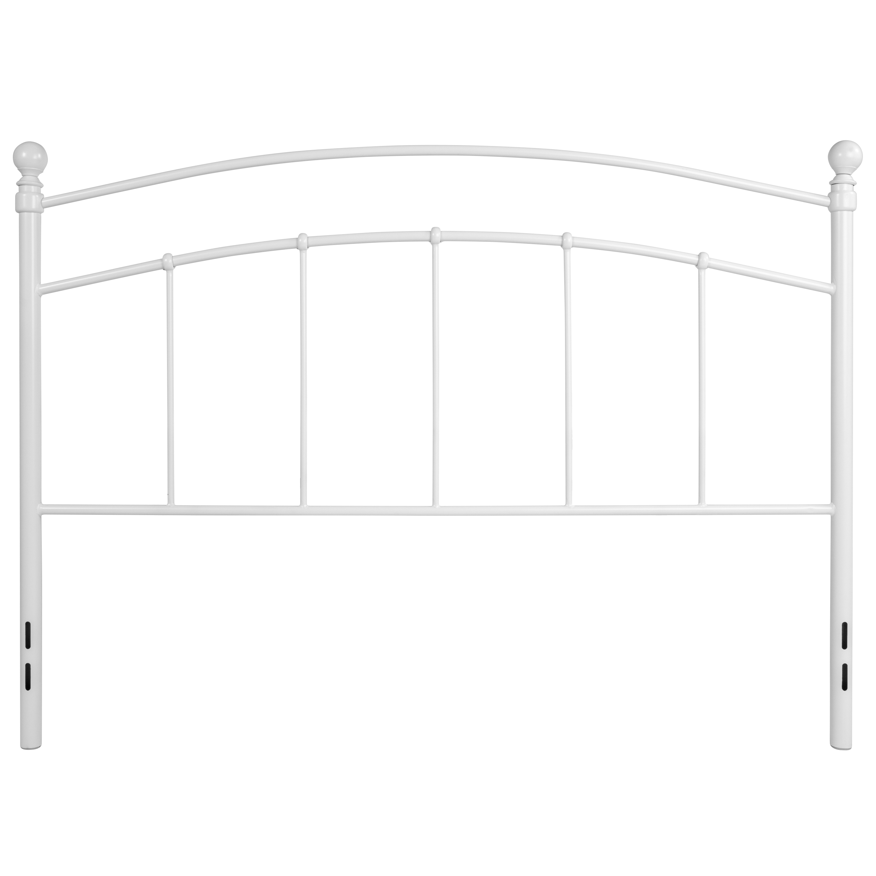 Flash Furniture HG-HB1706-WH-Q-GG Woodstock Decorative White Metal Queen Size Headboard