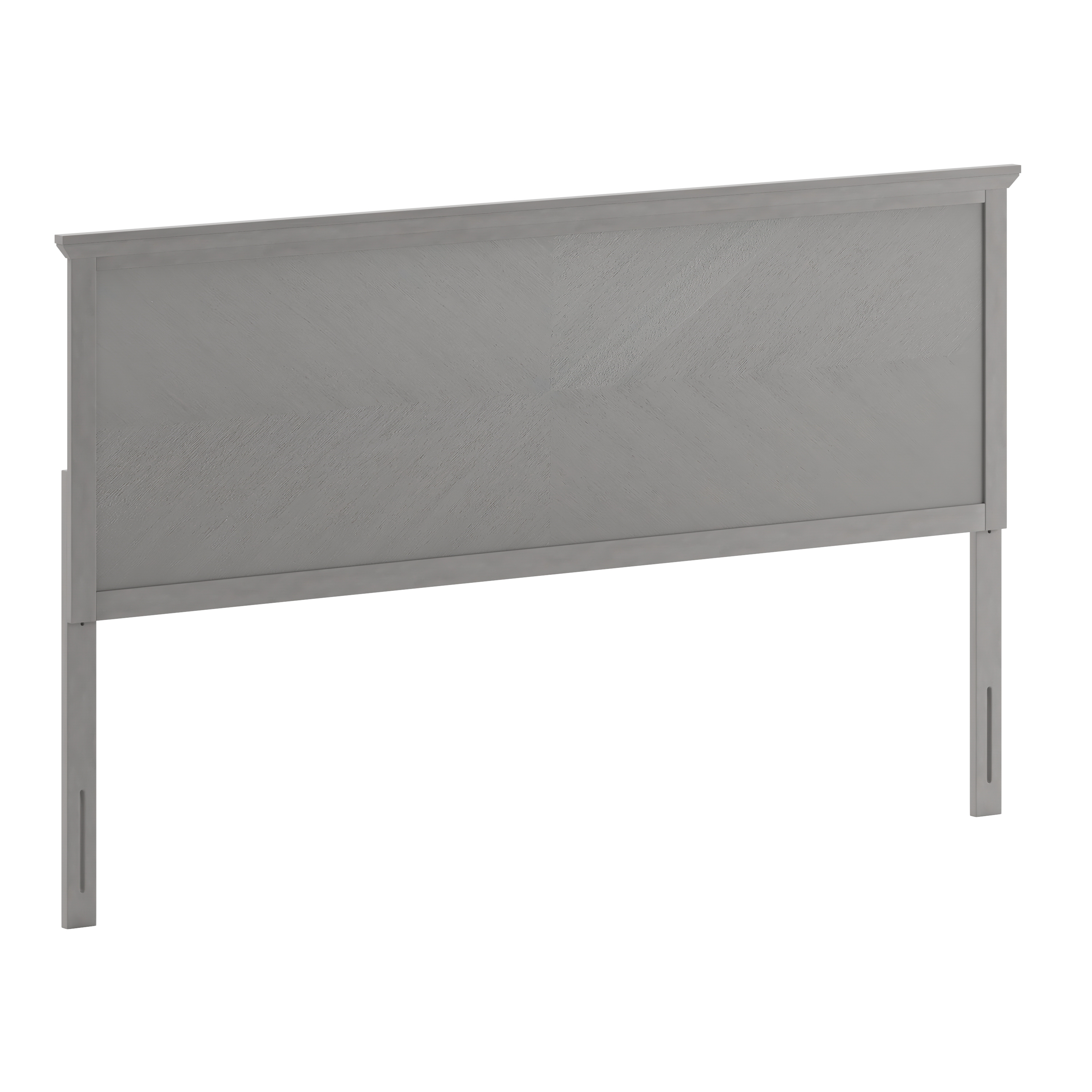 Flash Furniture MG-97881-KHB-K-GRWSH-GG King Size Gray Wash Herringbone Adjustable Headboard