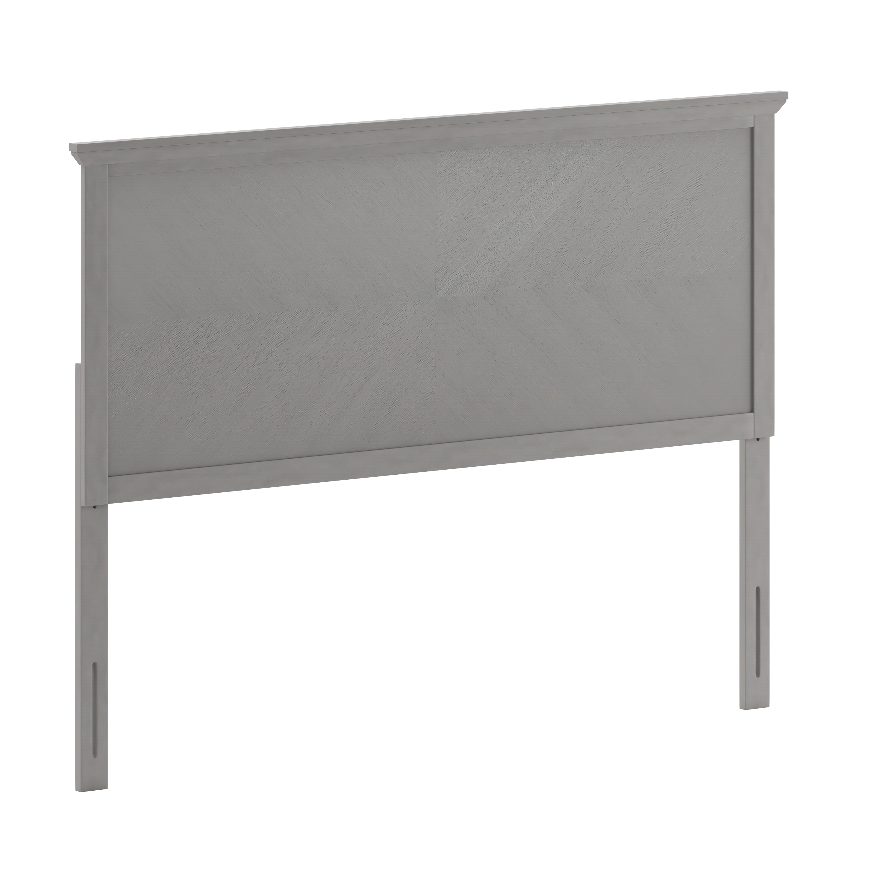 Flash Furniture MG-97881-QHB-Q-GRWSH-GG Queen Size Gray Wash Herringbone Adjustable Headboard