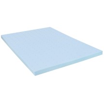 Flash Furniture MR-M35-3-F-GG Capri Comfortable Sleep 3" Cool Gel Memory Foam Mattress Topper, Full Size