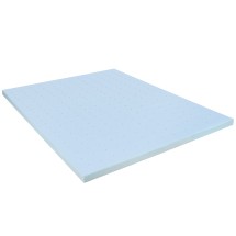 Flash Furniture MR-M35-3-Q-GG Capri Comfortable Sleep 3&quot; Cool Gel Memory Foam Mattress Topper, Queen Size