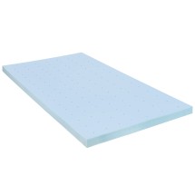 Flash Furniture MR-M35-3-T-GG Capri Comfortable Sleep 3&quot; Cool Gel Memory Foam Mattress Topper, Twin Size