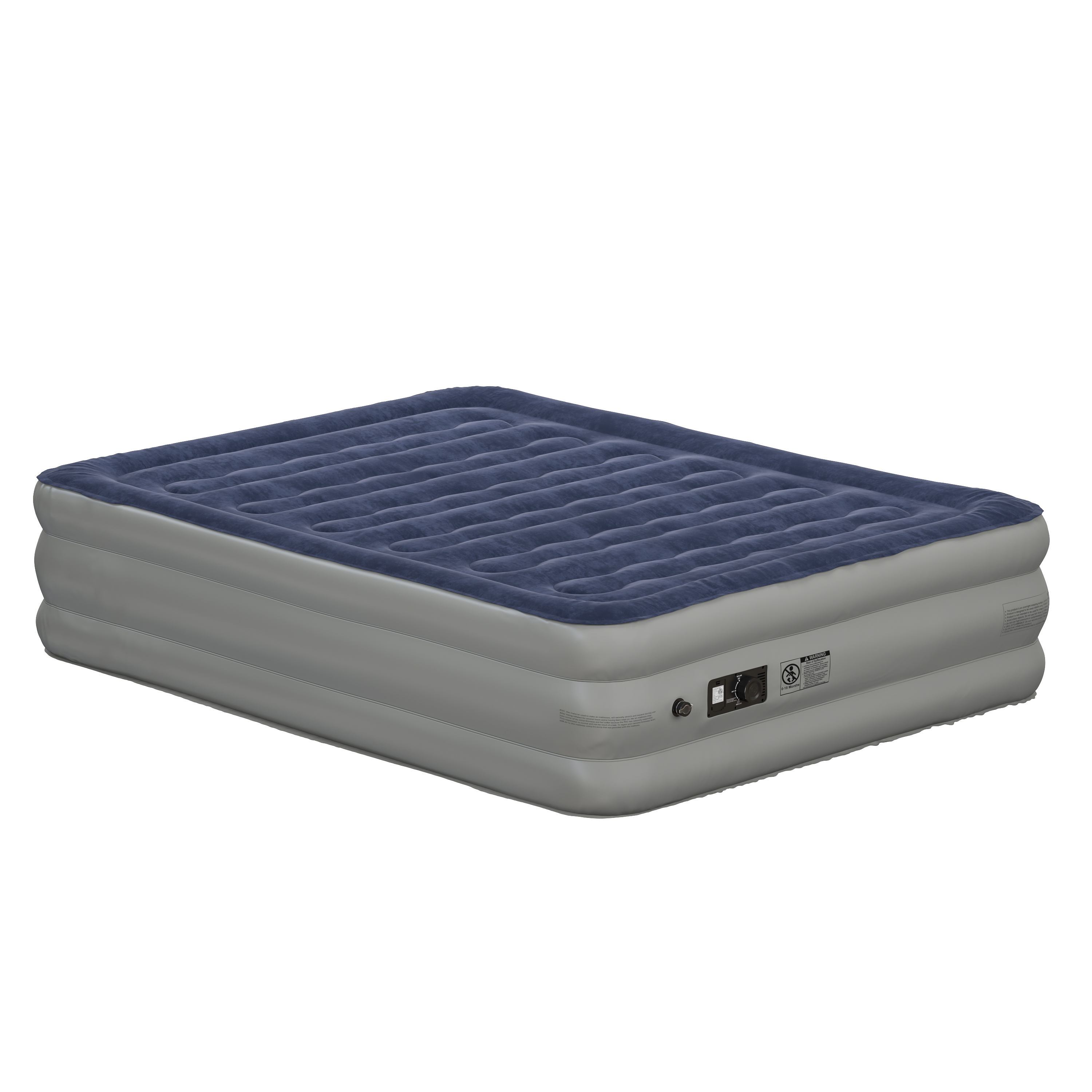 Flash Furniture WG-AM101-18-Q-GG 18" Air Mattress with Internal Electric Pump and Carrying Case - Queen