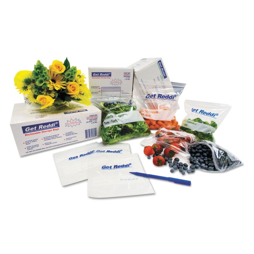 Sandwich Zipper Bags 6.63 X 8 Clear 600 Per Each Carton