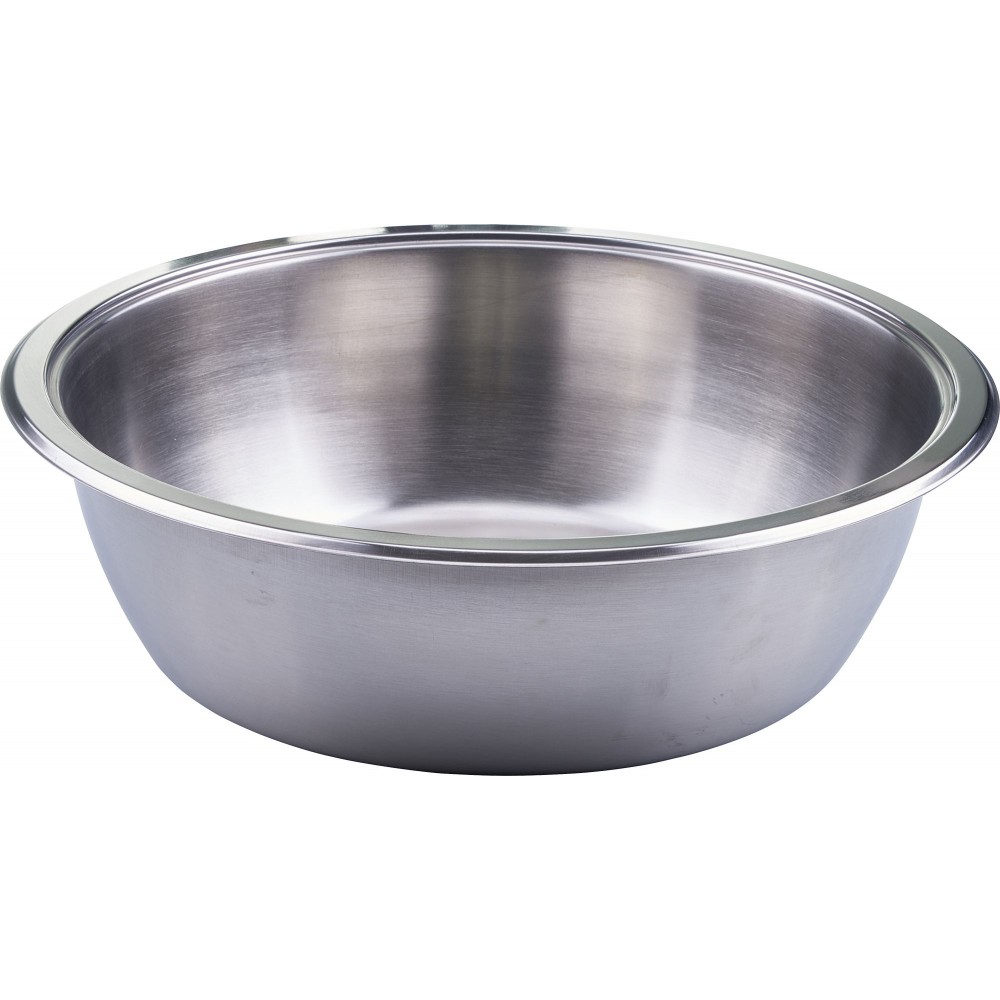 Winco Deep Mixing Bowl, 8-Quart, Stainless Steel