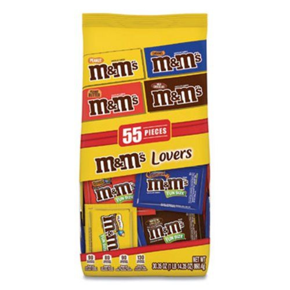 (8) Milk Chocolate M&M's Snack Mix Salty & Sweet 1.75 Oz Each YUMMY!